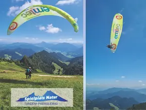 Paragliding Chiemgau © spielplatznatur Paragliding im Chiemgau mit Florian Schroll